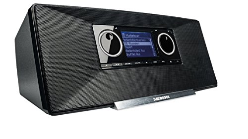 MEDION LIFE P85035 (MD 87090) WLAN Internet Radio mit DAB+ (UKW, DAB+, WLAN, DLNA, UPnP, 2 x 5 Watt, Weckfunktion) schwarz - 2