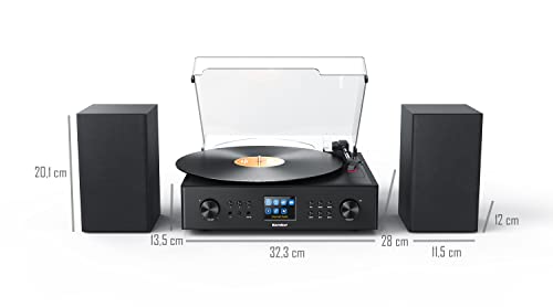 Karcher MC 8000DI Plattenspieler mit Internetradio und DAB+ - 2