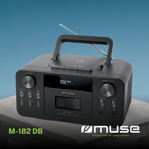 MUSE Tragbares DAB+ Radio mit Bluetooth und CD-Player - 2
